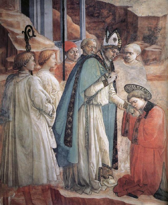 Fra Filippo Lippi Details of The Mission of St Stephen Sweden oil painting art